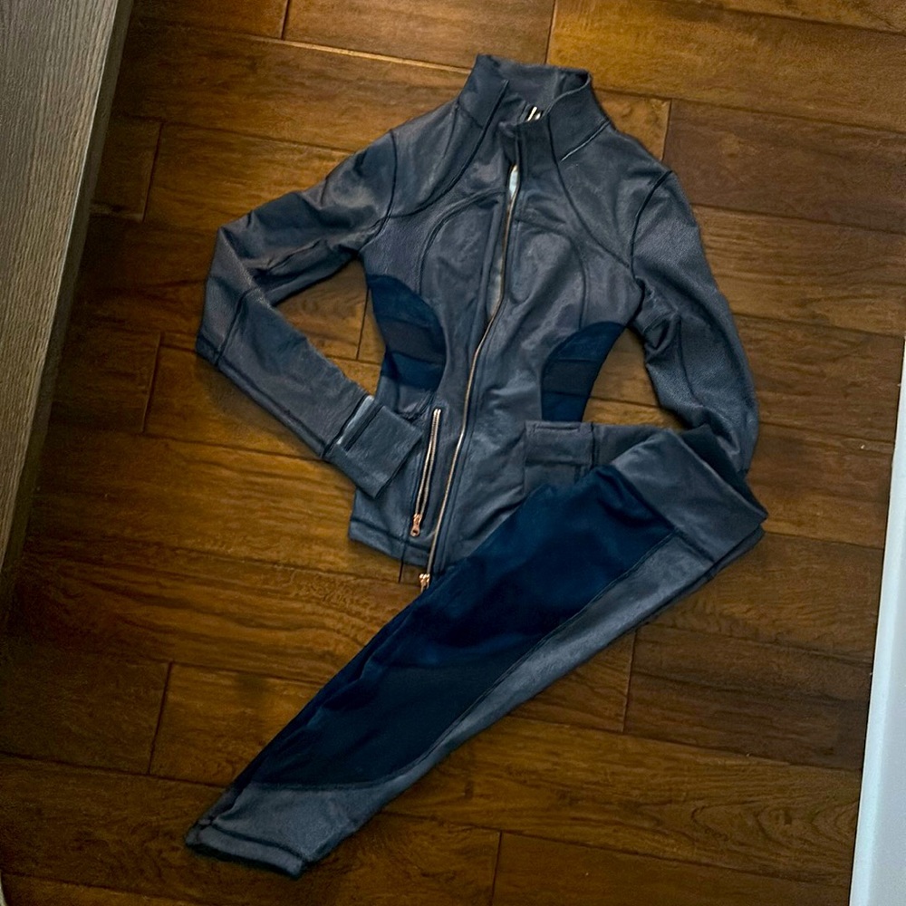 Lululemon Slub Denim Set